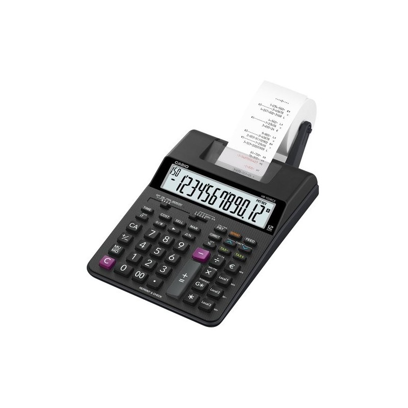 CALCULADORA IMPR.CASIO 12 DIG. HR-150RCE