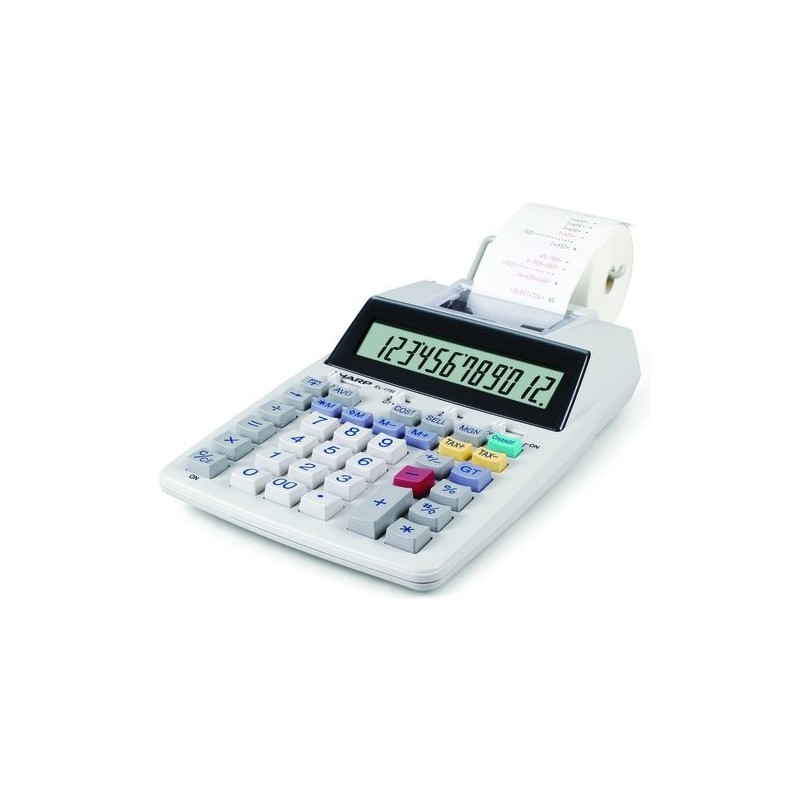 CALCULADORA IMPR. SHARP 12 DIG. EL-1750V