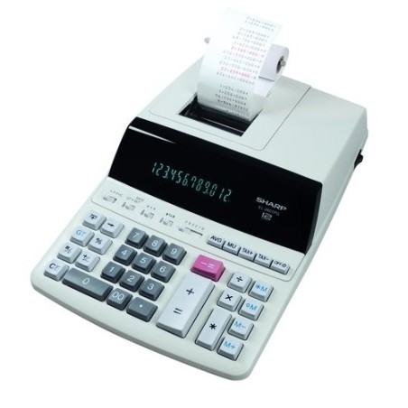 CALCULADORA IMPR. SHARP 12 DIG. EL-2607V