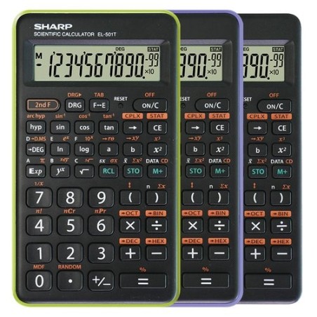 CALCULADORA CTF.SHARP 10 DIG. EL-501T