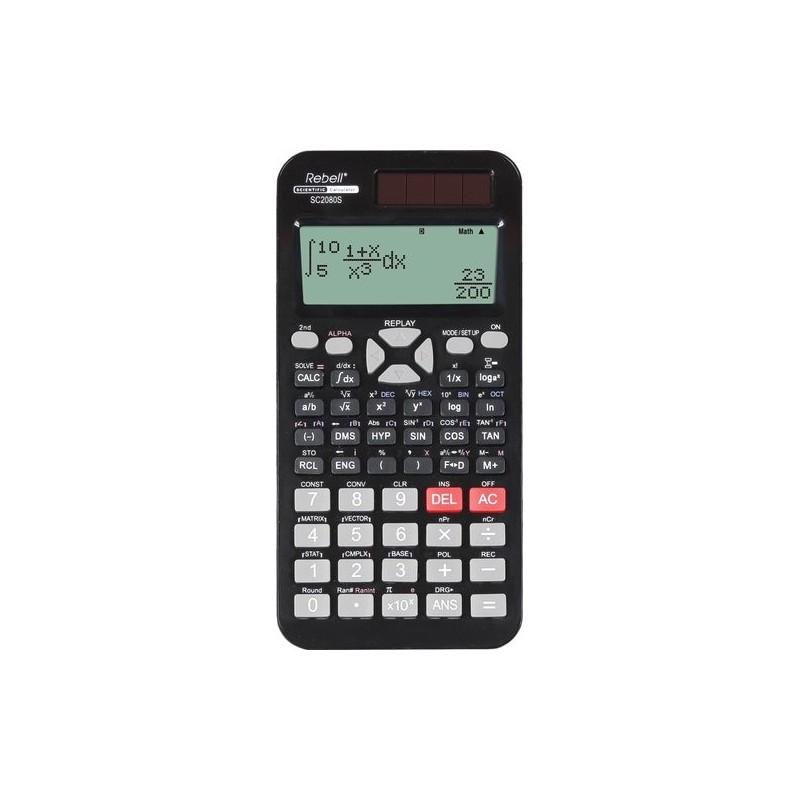 CALCULADORA CTF.REBELL 12 DIG. SC2080S