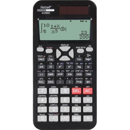 CALCULADORA CTF.REBELL 12 DIG. SC2080S
