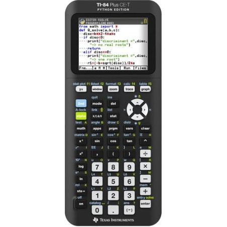 CALCULADORA GRAF. TEXAS TI-84 PLUS CE-T