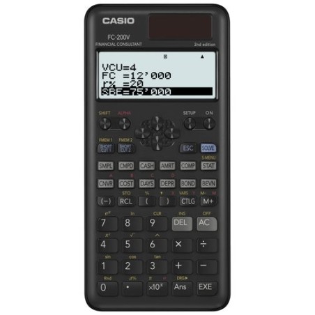 CALCULADORA FINANCIERA CASIO FC-200V-2