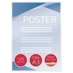 FUNDA PLASTIF. GBC A3 125µ P/100