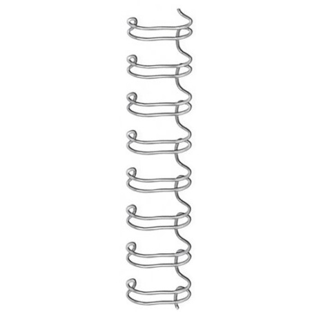 CANU.WIRE-O FW. (34)  6 mm PLATA C/100