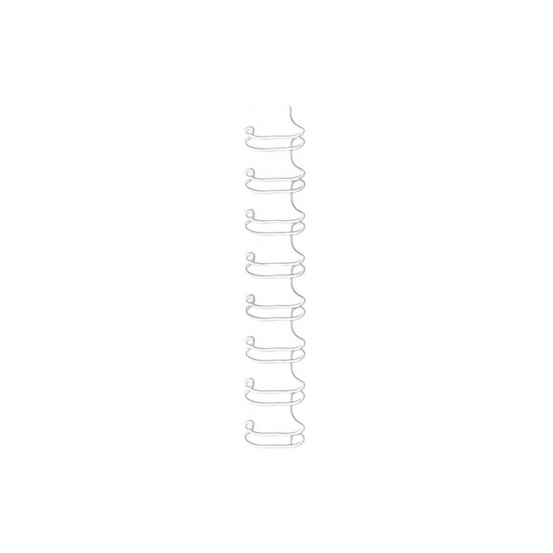 CANU.WIRE-O FW. (34) 12 mm BLANCO C/100