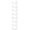 CANU.WIRE-O FW. (34) 14 mm BLANCO C/100