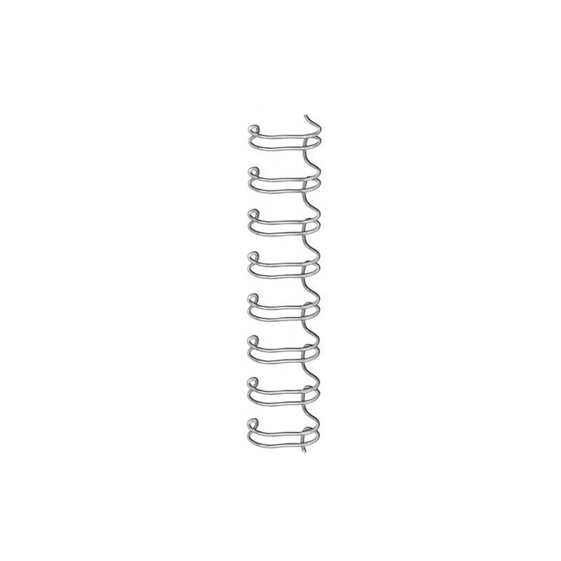 CANU.WIRE-O FW. (34) 14 mm PLATA C/100