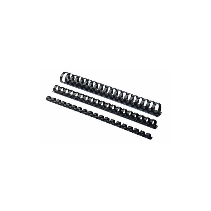 CANU.PLAST.FW.21 an.NEGRO 25 mm C/50