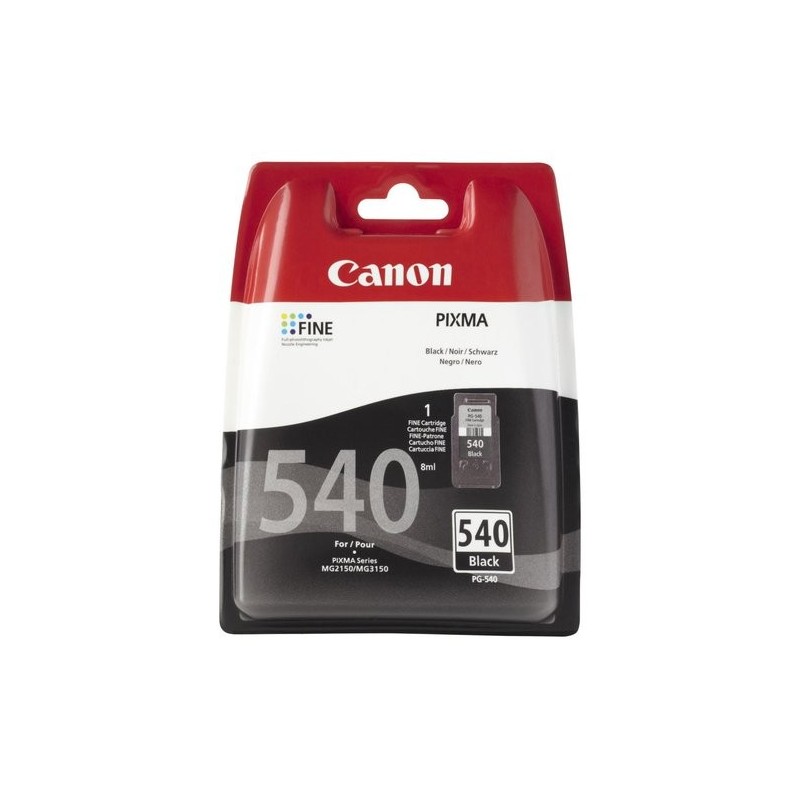 CART.IJ.CANON PG-540 NEGRO