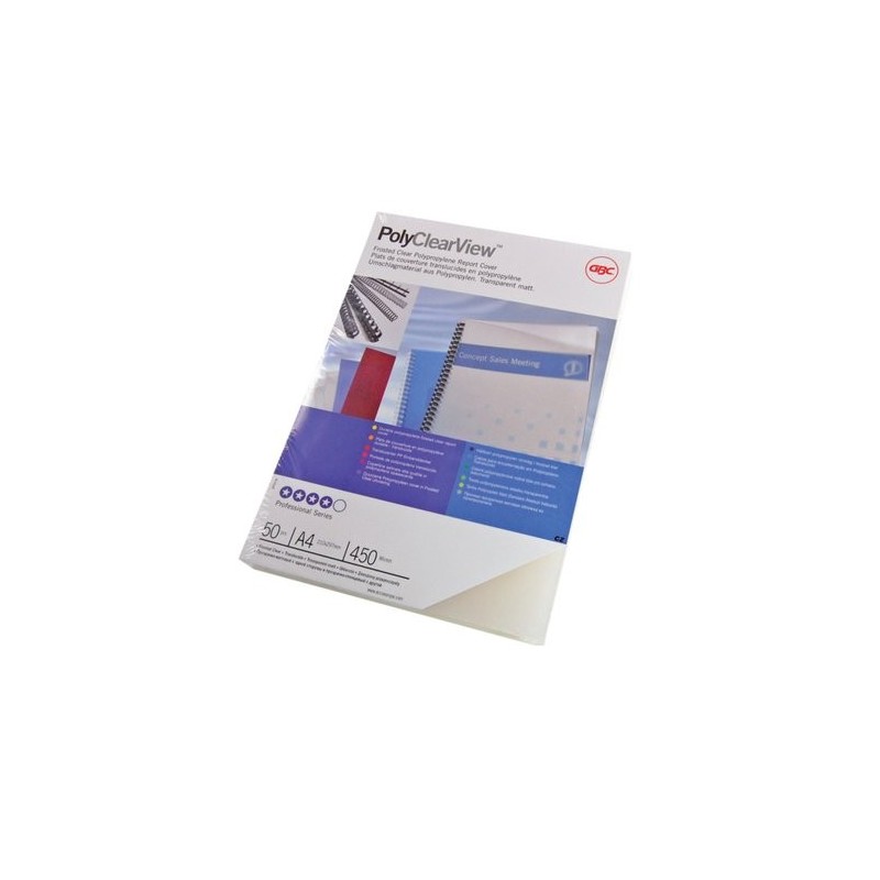 T.ENC.GBC A4 0,3 PP TRANSL. C/100