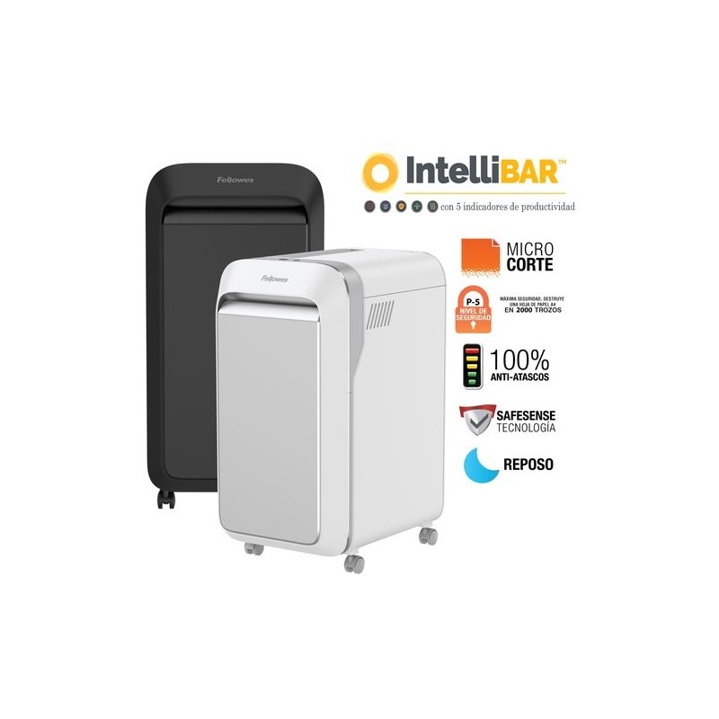 DESTRUCTORA FELLOWES LX221 BLANCA