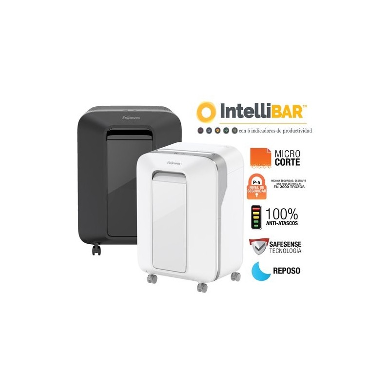 DESTRUCTORA FELLOWES LX201 BLANCA