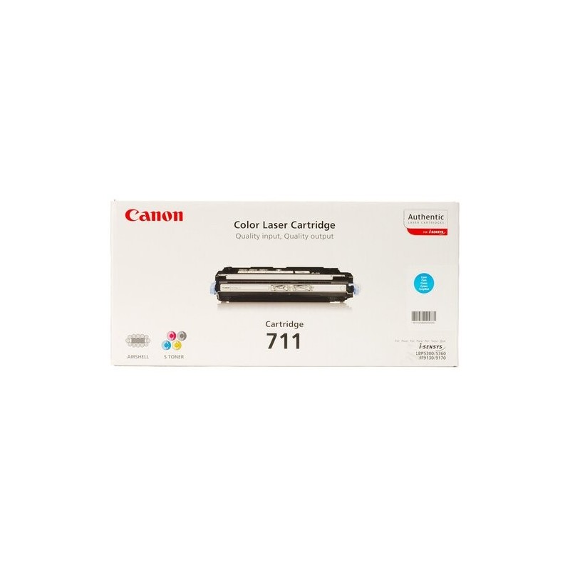 TONER CANON CRG711C CIAN (6.000 PAG.)