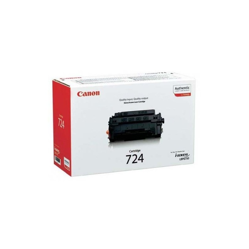 TONER CANON CRG-724 NEGRO (6.000 PAG.)