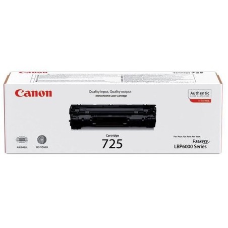 TONER CANON CRG-725 NEGRO (1.600 PAG.)