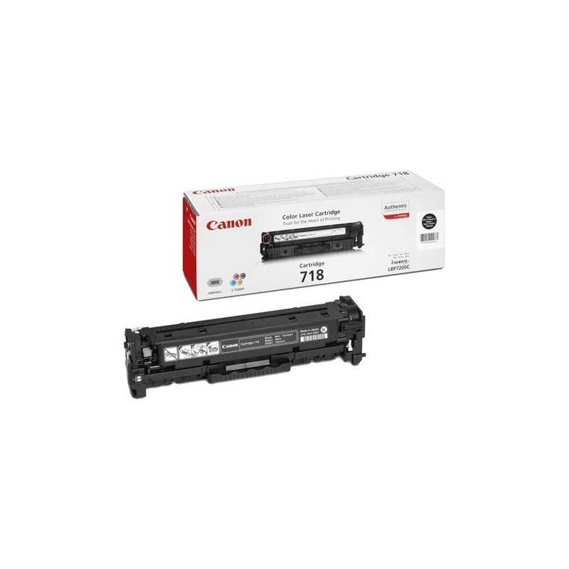 TONER CANON 718K NEGRO 3.400 PAG