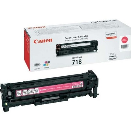 TONER CANON 718M MAGENTA 2.900 PAG