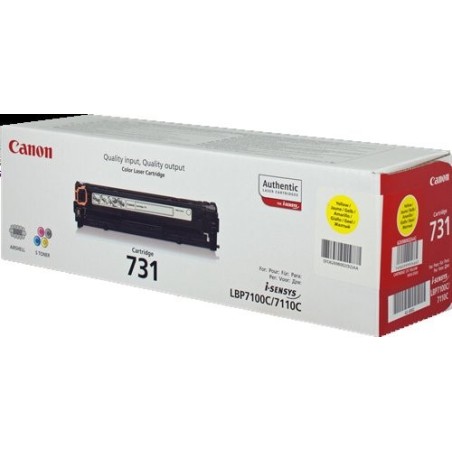 TONER CANON 731Y AMARILLO