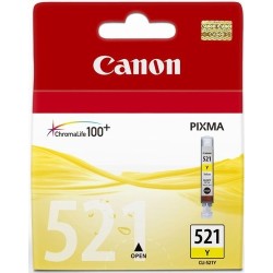 CART.IJ.CANON CLI-521Y AMARILLO
