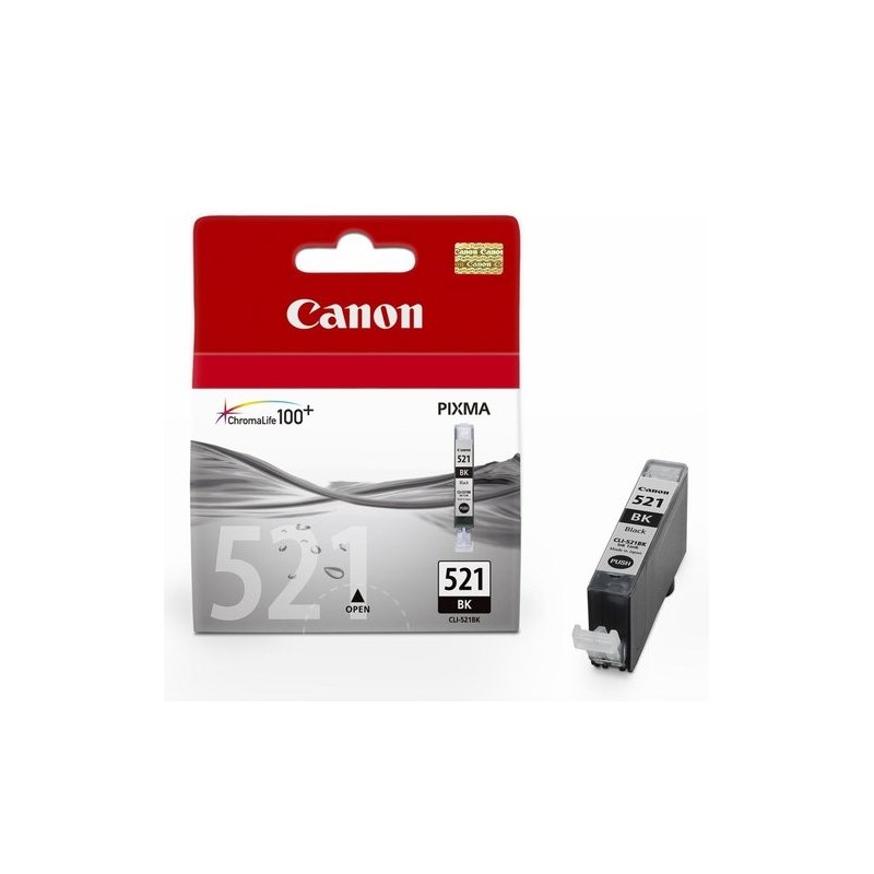 CART.IJ.CANON NEGRO CLI-521BK