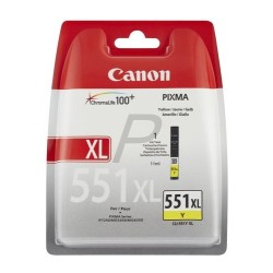 CART.IJ.CANON CLI-551XL AMARILLO