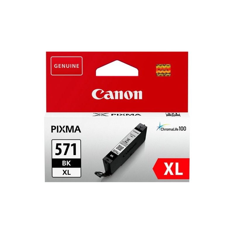 CART.IJ.CANON CLI-571BKXL NEGRO