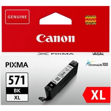 CART.IJ.CANON CLI-571BKXL NEGRO