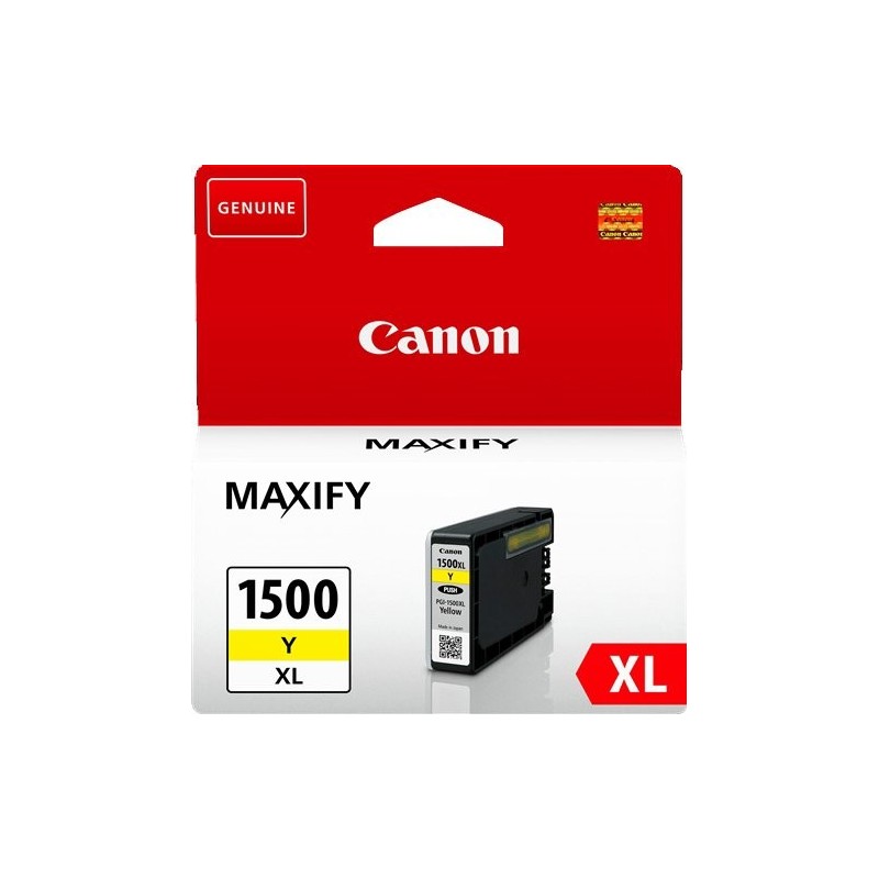 CART.IJ.CANON PGI1500XLY AMARILLO