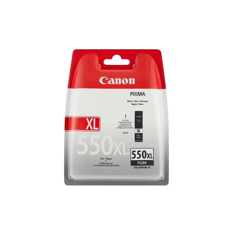 CART.IJ.CANON PGI-550XL PGBK NEGRO