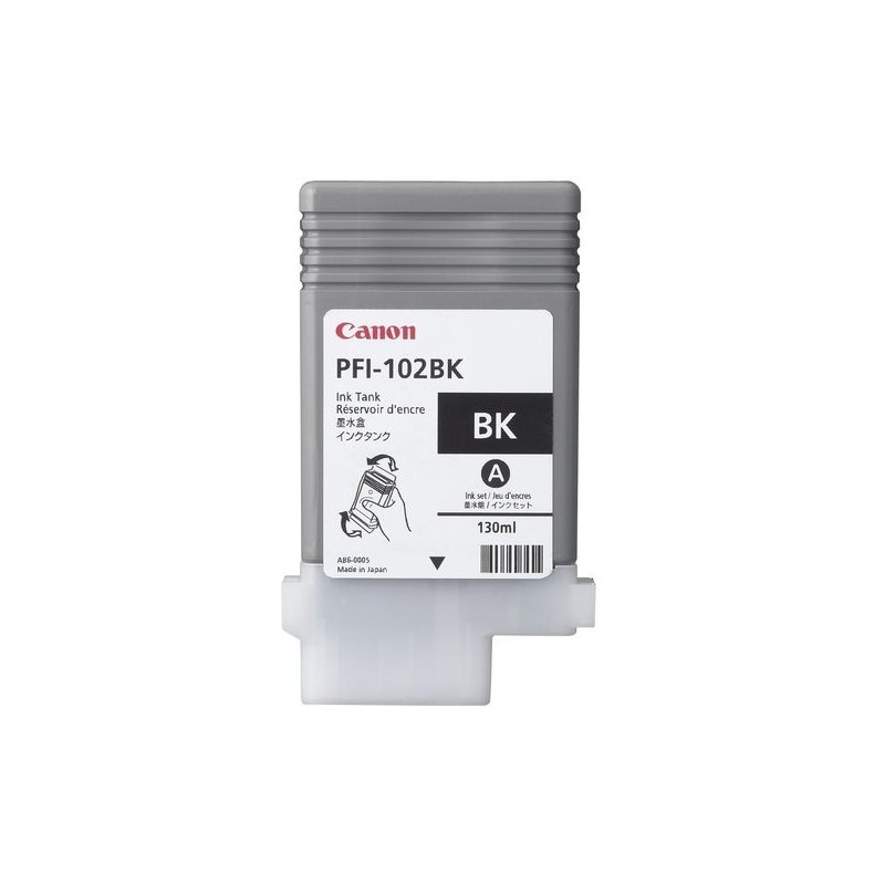 CONS.PLOTTER CANON PFI102BK DEP.T.NEGRA