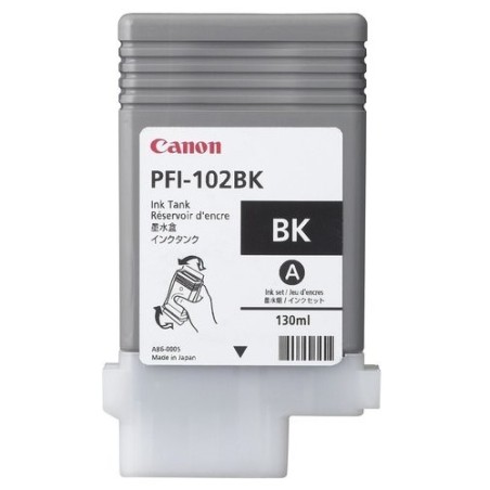 CONS.PLOTTER CANON PFI102BK DEP.T.NEGRA