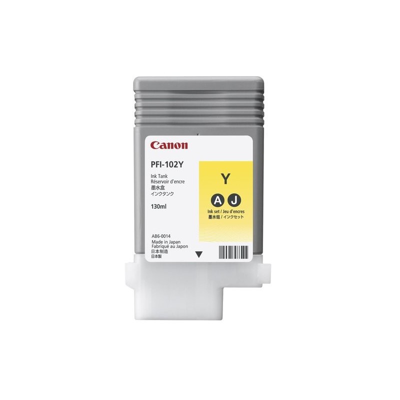 CONS.PLOTTER CANON PFI102Y DEP.T.AMARILL