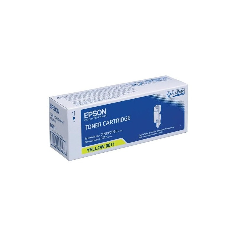 TONER EPSON S050611 AMARILLO (1.400 PAG)