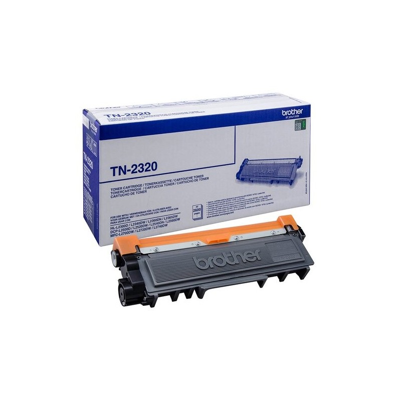 TONER BROTHER TN-2320 NEGRO (2.600 PÁG.