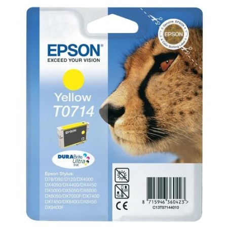 CART.IJ.EPSON T071440 D78/92/120 AMARILL