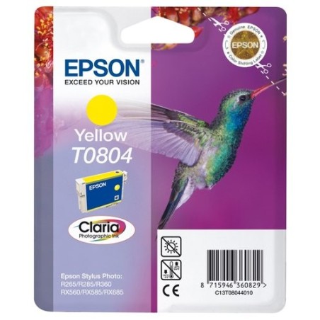 CART.IJ.EPSON T080440 R2x5/360 AMARILLO