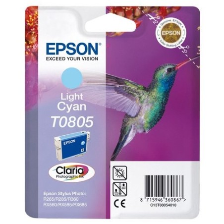 CART.IJ.EPSON T080540 R2x5/360 CIAN CLAR