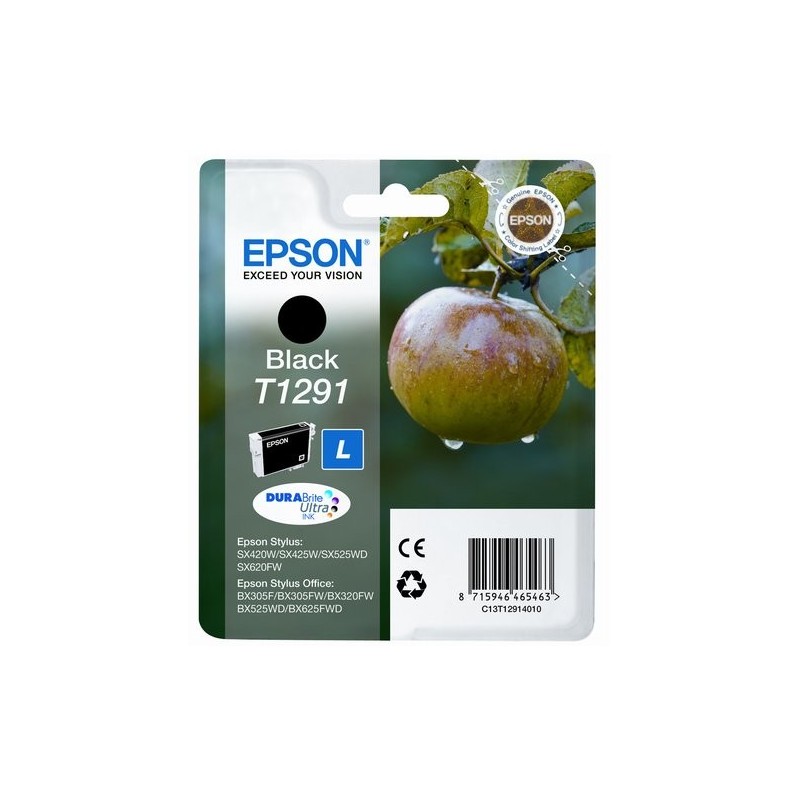CART.IJ.EPSON T129140 NEGRO