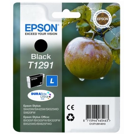 CART.IJ.EPSON T129140 NEGRO