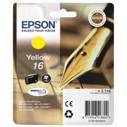 CART.IJ.EPSON T162440 Nº16 AMARILLO