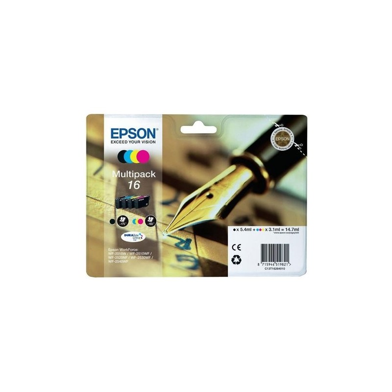 CART.IJ.EPSON T162640 Nº16 MULTIPACK