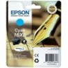 CART.IJ.EPSON T163240 Nº16XL CIAN