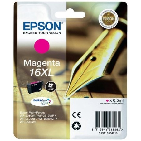 CART.IJ.EPSON T163340 Nº16XL MAGENTA