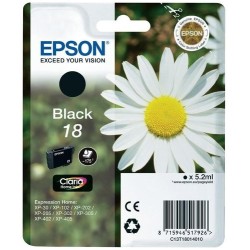 CART.IJ.EPSON T180140 Nº18 NEGRO