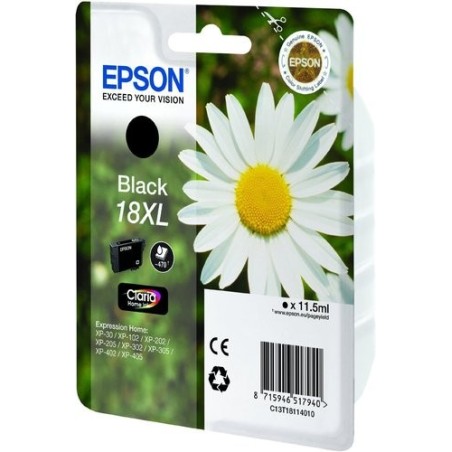 CART.IJ.EPSON T181140 NEGRO