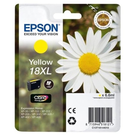 CART.IJ.EPSON T181440 18XL AMARILLO