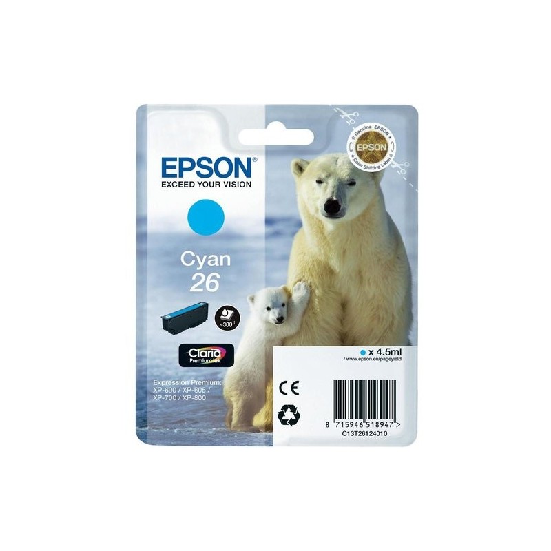 CART.IJ.EPSON T261240 Nº26 CIAN