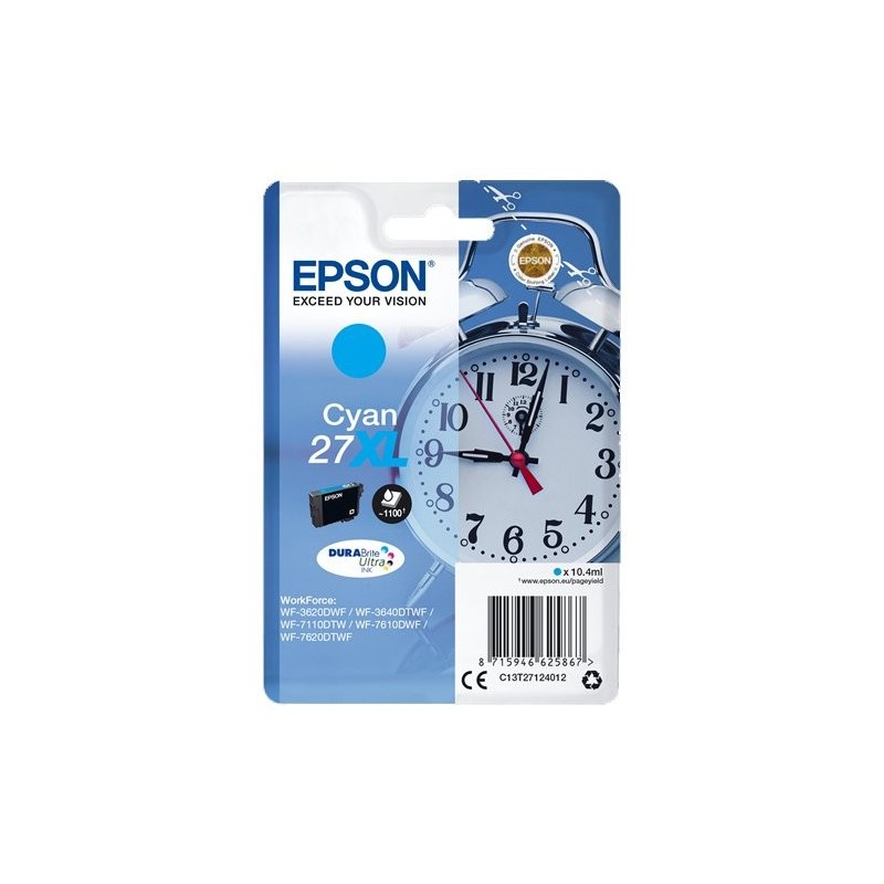 CART.IJ.EPSON T271240 Nº27XL CIAN